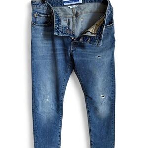Jacob Cohen Men's Faded Blue Skinny Jeans